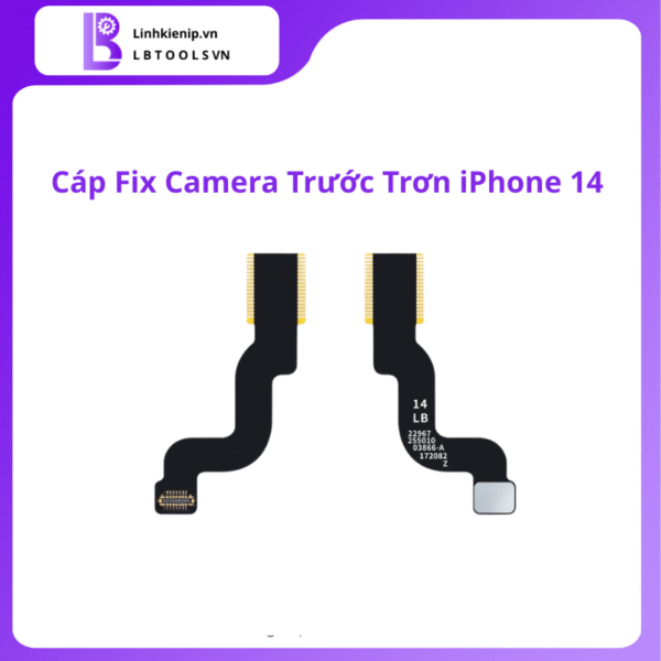 Cáp fix camera trước trơn iPhone 14