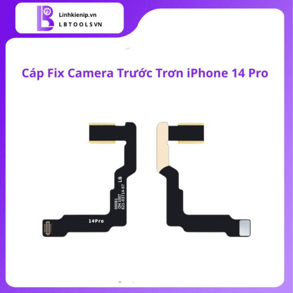 Cáp fix camera trước trơn iPhone 14 Pro