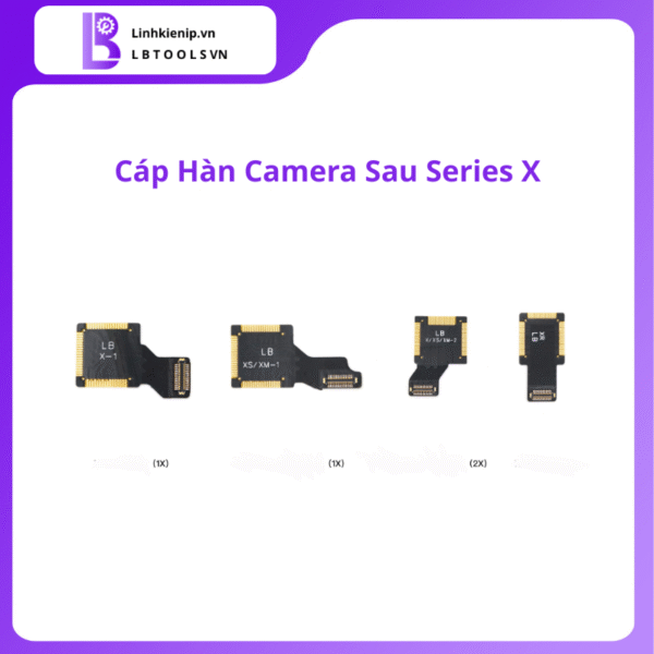 Cáp Hàn Camera Sau Series iPhone X