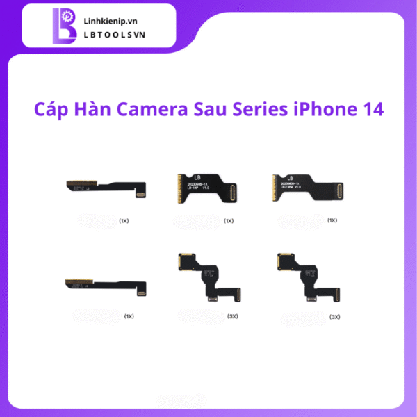 Cáp Hàn Camera Sau Series iPhone 14