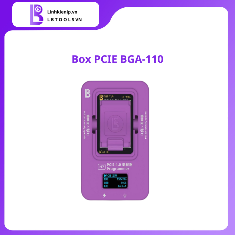 Box PCIe BGA-110 Luban