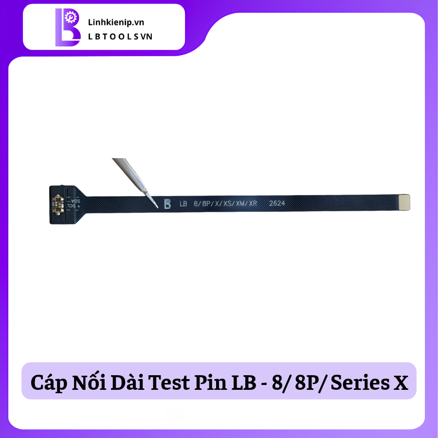 Cáp nối dài pin Luban iPhone 8/8 Plus/X Seri